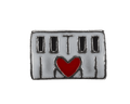 Keyboard With Red Heart image 0