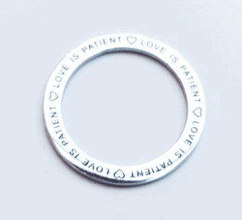 Large Plate - Love is Patient Plate image 0