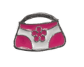 Handbag - Pink and White image 0