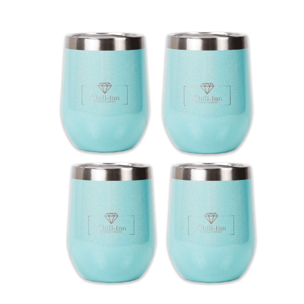 INNsulated Chill-Inn Goblet Set-Shimmer Teal image 0