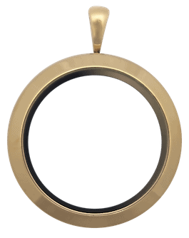 Locket Gold Standard Round Plain image 0