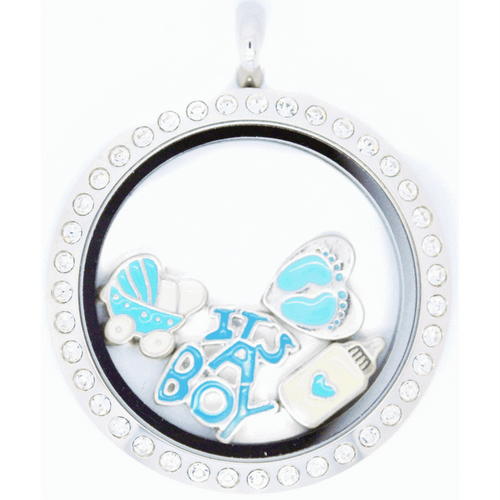 "It's A Boy"-Featured Locket image 0