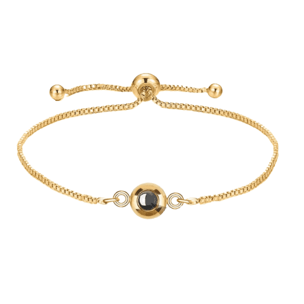 Projection Photo Box Chain-Slide Bracelet