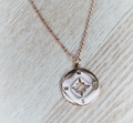 Necklace Compass-Rose Gold