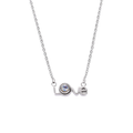 Projection Photo Love Word Necklace