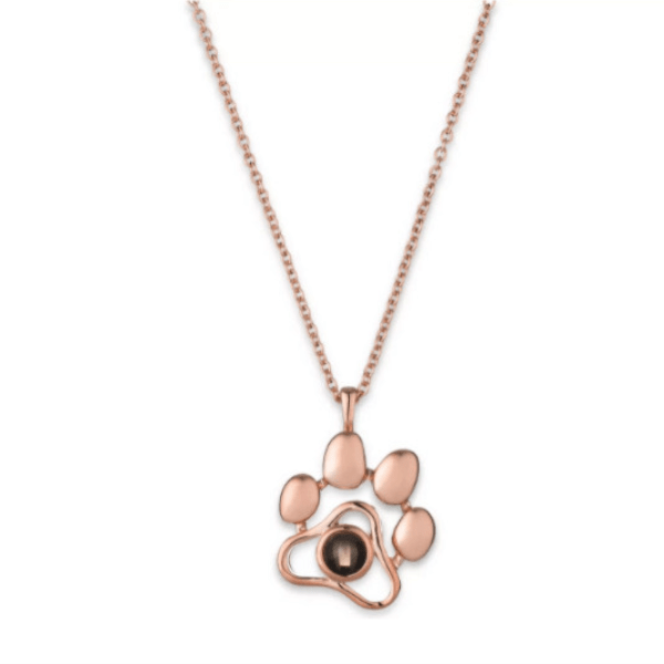 Projection Photo Pet-Paw Necklace