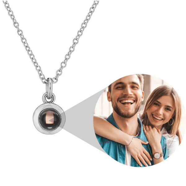 Projection Photo Orbit Necklace