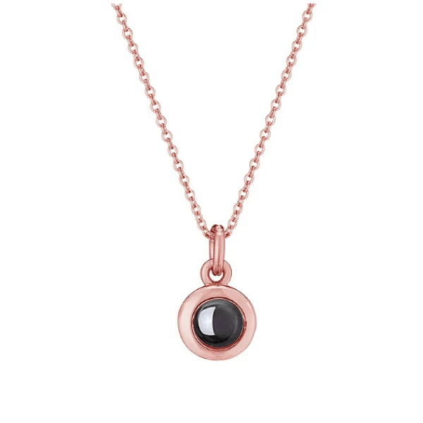 Projection Photo Orbit Necklace