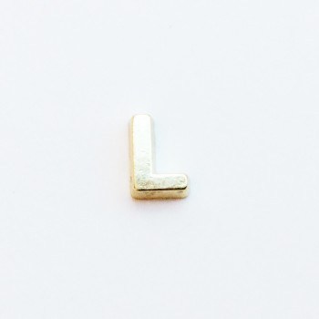 Letter L - Plain Gold image 0