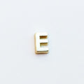 Letter E - Plain Gold image 0