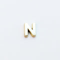 Letter N - Plain Gold image 0
