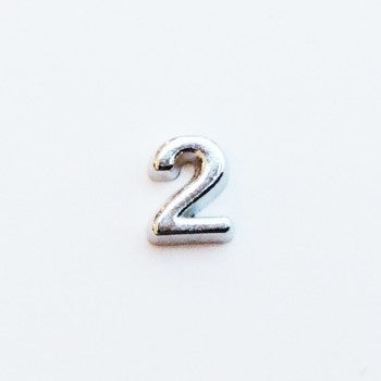 Number Plain 2 - Silver image 0