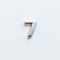 Number Plain 7 - Silver image 0