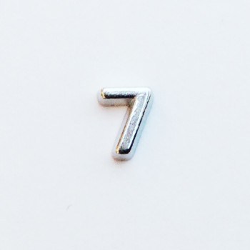 Number Plain 7 - Silver image 0