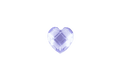 Heart - Resin Light Purple image 0