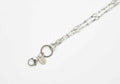 Chain Silver 80cm Diamond Link image 0