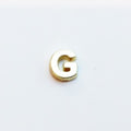 Letter G - Plain Gold image 0