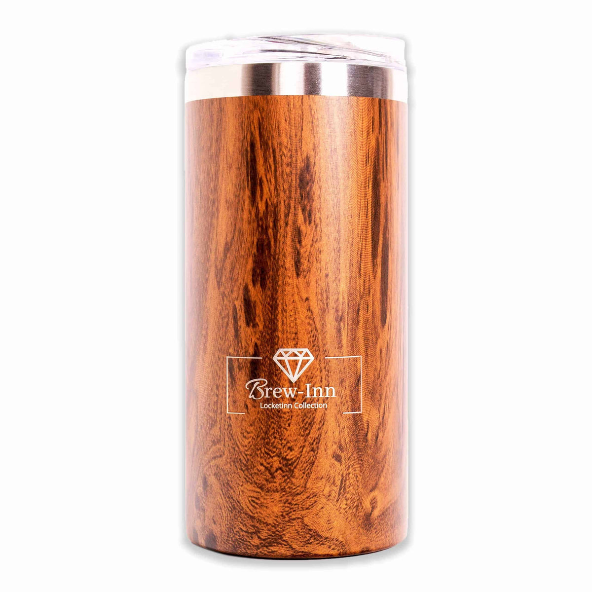 INNsulated Coffee Tumbler-Brew-inn (Wood Grain) image 0
