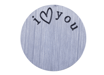 Large Plate - I Heart You image 0