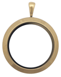 Gold Standard Round Plain Locket image 0