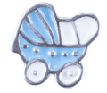 Baby Pram - Blue image 0