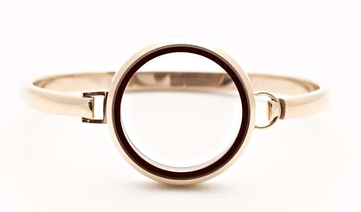 Bangle Locket Rose Gold M/L image 0