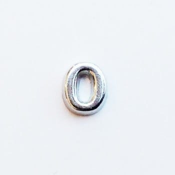 Number Plain 0 - Silver image 0