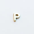 Letter P - Plain Gold image 0