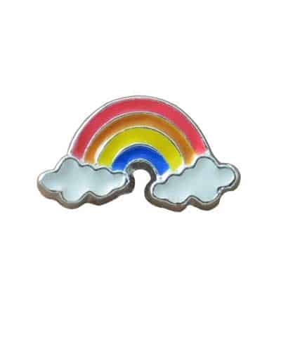 Rainbow With Clouds image 0