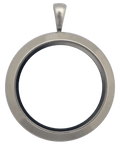 Silver Standard Round Locket image 0