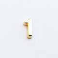 Number Plain 1 - Gold image 0