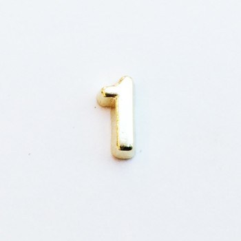 Number Plain 1 - Gold image 0