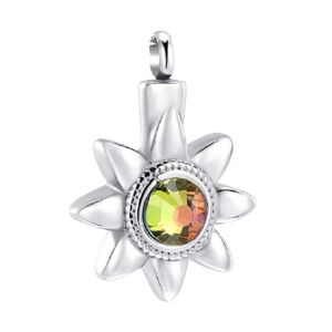 Urn Silver Crystal Sunflower image 0