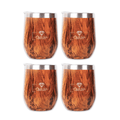 INNsulated Chill-Inn Goblet Set-Wood Grain image 0