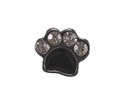Paw Print - Silver and Black image 0