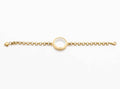 Bracelet Gold Locket Plain image 0
