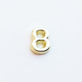 Number Plain 8 - Gold image 0