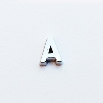 Letter A - Plain Silver image 0