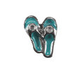 Shoe - Blue Thongs image 0