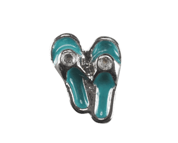 Shoe - Blue Thongs image 0