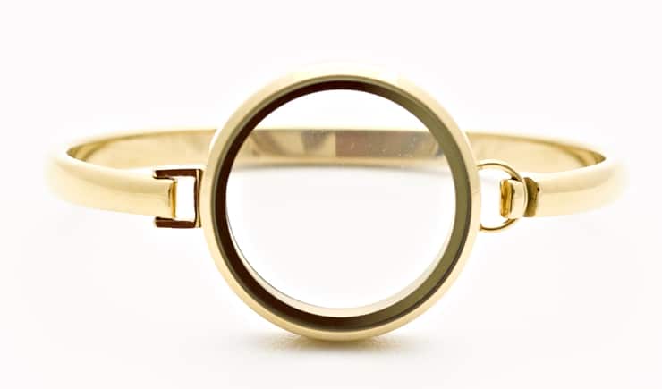 Bangle Locket Gold S/M image 0