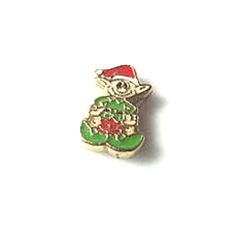 Charm Christmas Elf-Green image 0