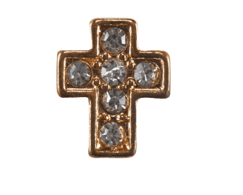 Cross - Gold Crystal image 0