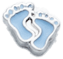 Baby Feet - Blue image 0
