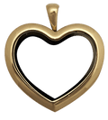 Locket Gold Standard Heart Plain image 0