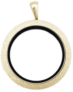 Locket Gold Standard Round Shimmer image 0