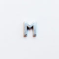 Letter M - Plain Silver image 0