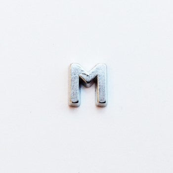 Letter M - Plain Silver image 0