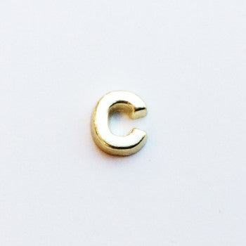 Letter C - Plain Gold image 0