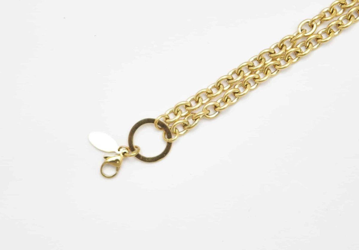 Chain Gold 70cm Large Link 'O' Ring image 0